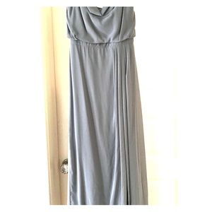 Gray Bridesmaid Dress